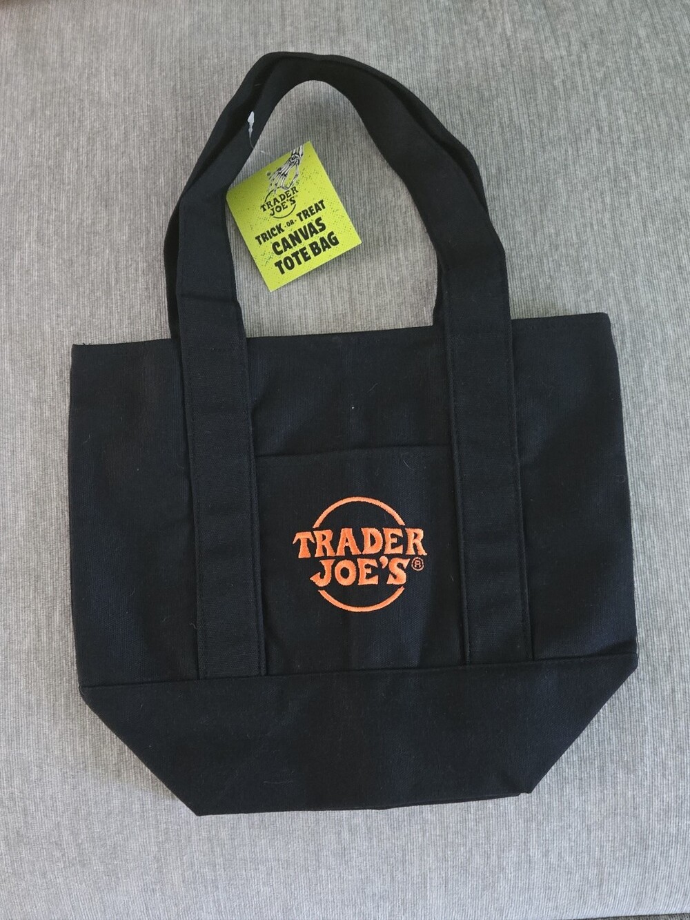 Mini Canvas Tote Bag Trader Joe's